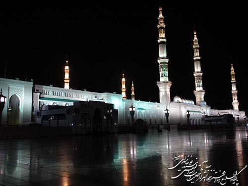 نمایی از مسجدالنبی
